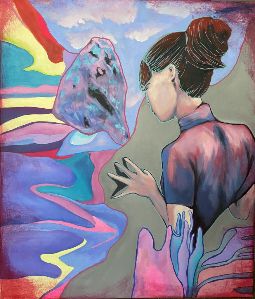 Alter, acrylic on canvas